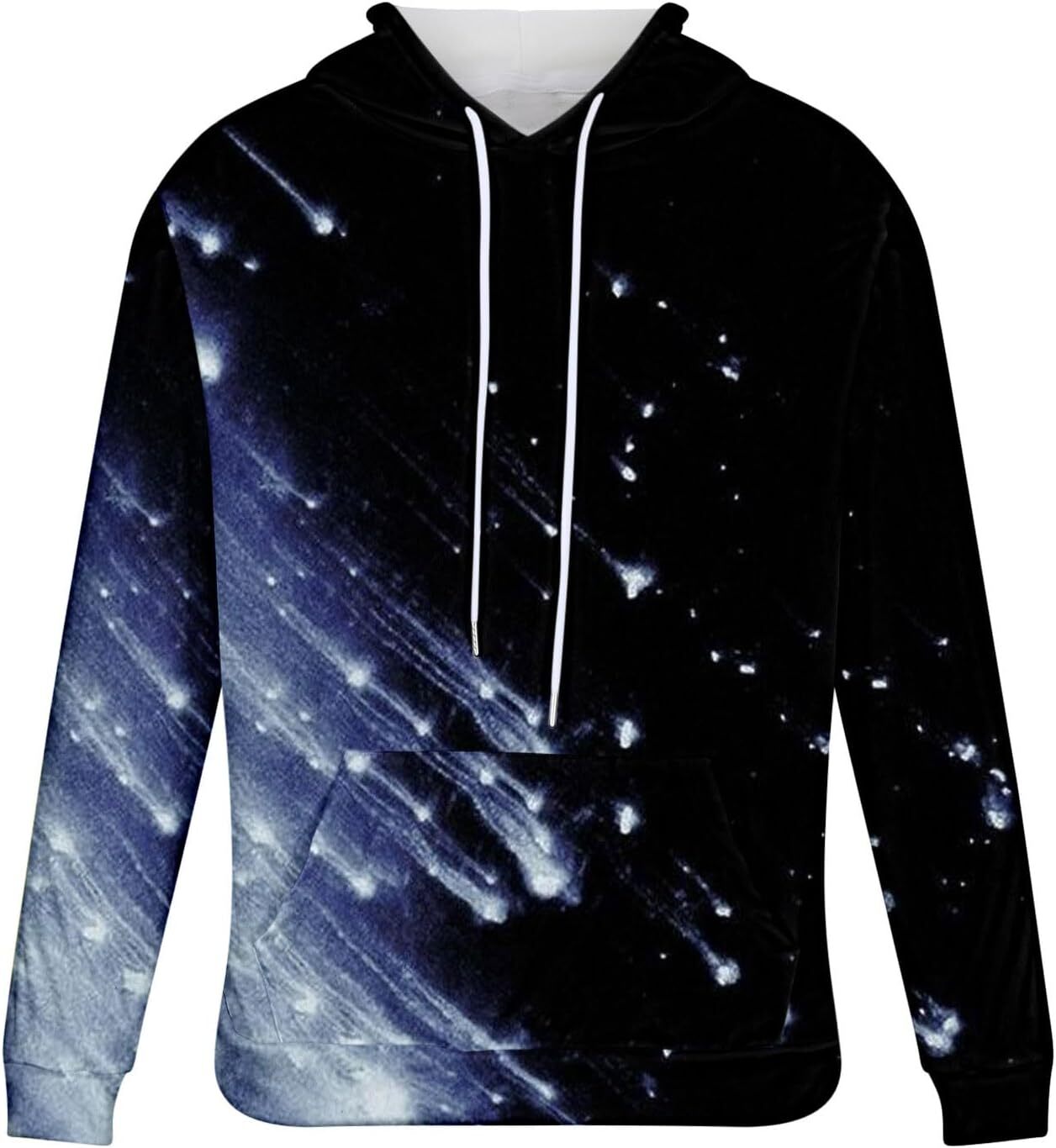 Hoodie for Mens Womens Mens Hoodies 3D Graphic Print Hooded Pullover Casual Long Sleeve Drawstraing Trendy Sweatshirts with Pocket Graphic keep warm