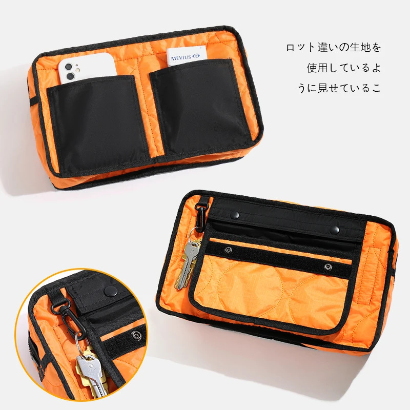 waist Fanny Pack mens messenger bag hip-hop street womens waterproof nylon travel bag multifunctional shoulder bag 241008