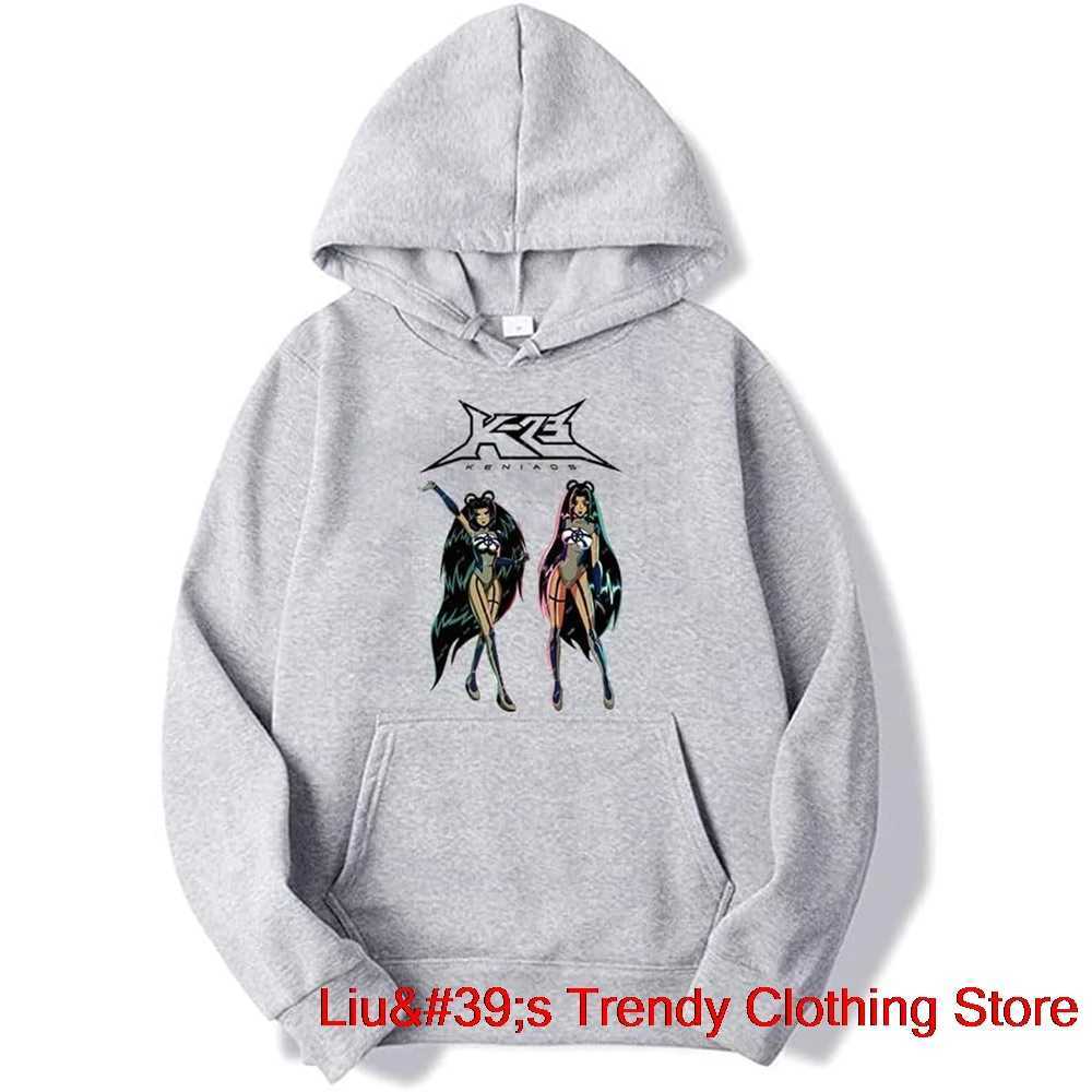 Kenia OS Hoodies K23 Tour Merch New Winter Women Men Fashion Casual Sweatshirts Top LX241011