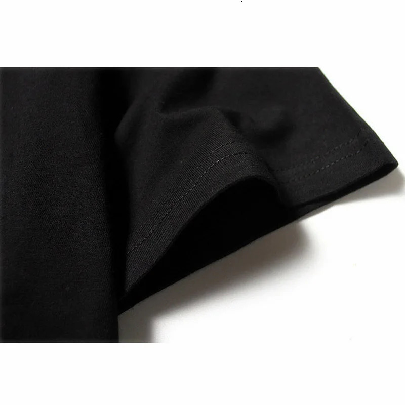 High quality mens Tshirt 100% pure cotton womens solid color basic casual clothing plus size short sleeved black and white top 241011