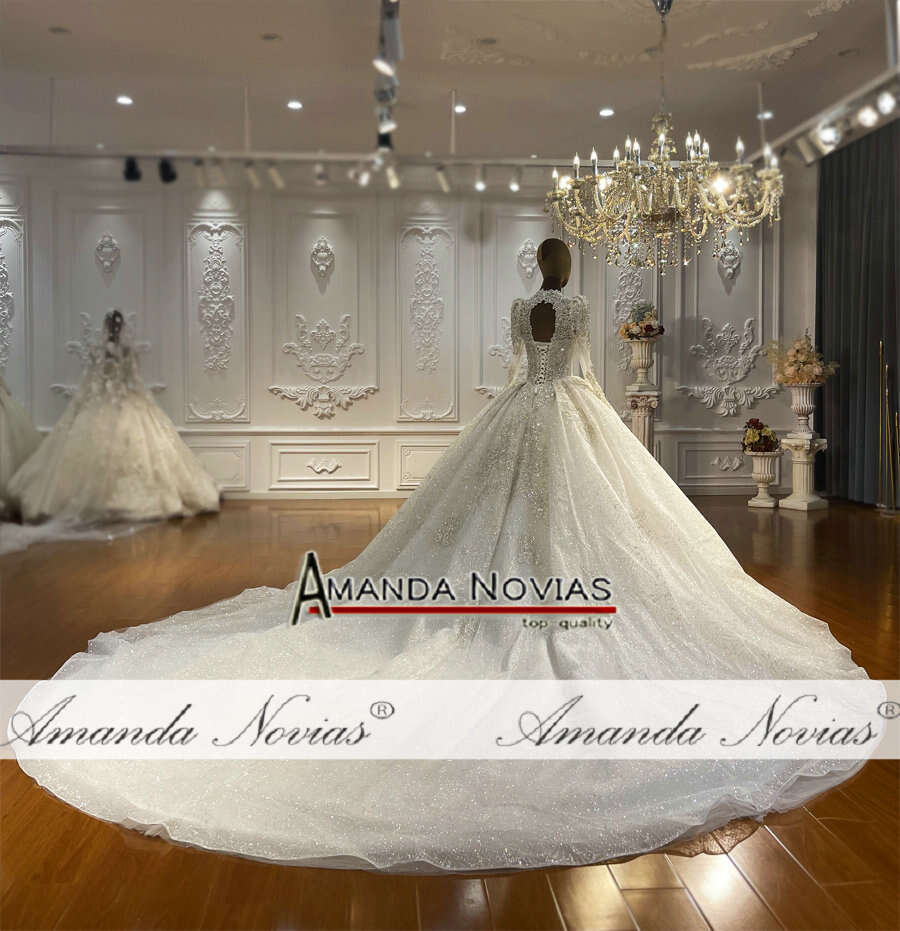 Amanda Novias Real Photos Good Price Wedding Dress