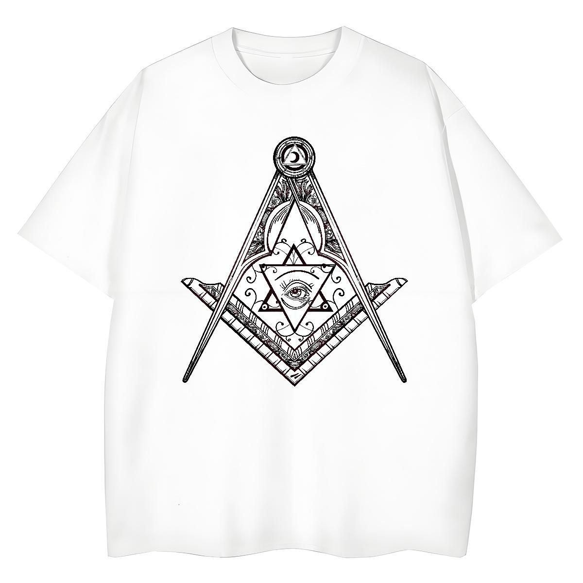 Factory Direct T Shirt For Woman 230g Cotton Breathable Outdoor eye of the devil Unisex Tshirts Lady Oversized L-4XL Polos