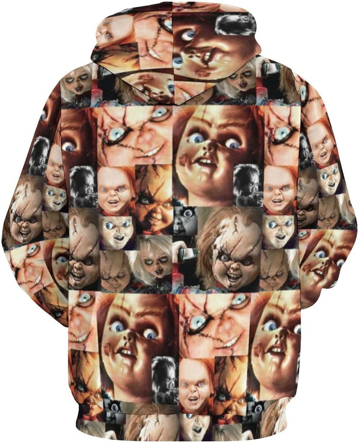 Hoodie for Mens Womens Pullover Autumn Soft Hoodie Chucky Slim Fit Loose Hip-Hop Long-Sleeved Sweatshirt for Unisex Graphic Hoodies sweatshirt