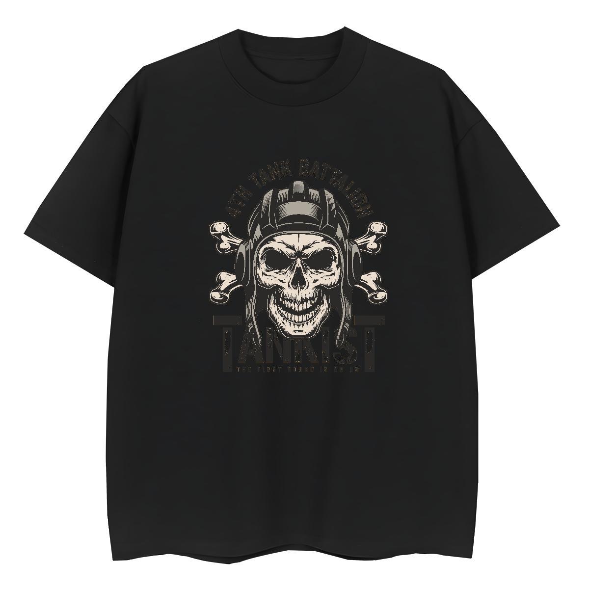 New Arrival Women T Shirts 230g 100% Cotton Comfortable Sport skull Women Tees Nice Graphic Tops Shirt