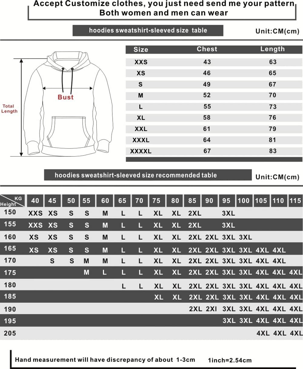 Hoodie for Mens Womens Hazbin Hotel Hoodies Women Men 3D Prints Hooded Sweatshirt Long Sleeve Casual Streetwear Pullover Clothes Graphic keep warm