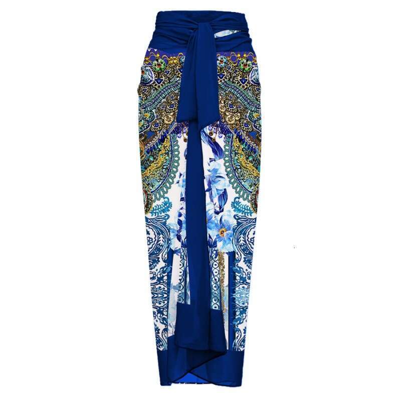 2024 One Piece 3D Large Flower Decoration Sexy Big Beaked Bird Print Swimsuit Set For Women