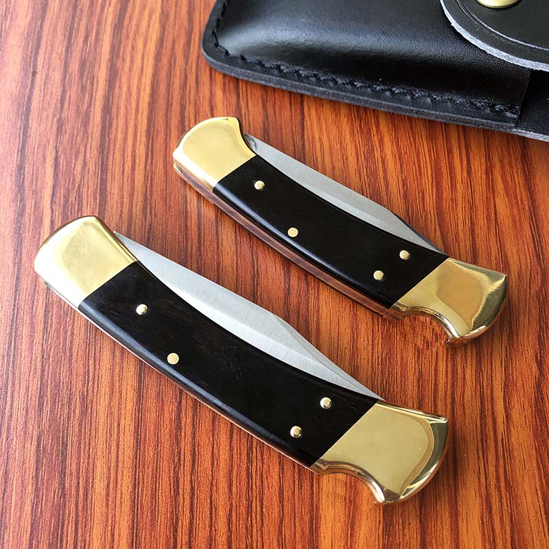 2025 New US Classic Style 110 112 Single Action Pocket Knife 440C Outdoor Hunting Camping Self Defense Survival Folding Knives