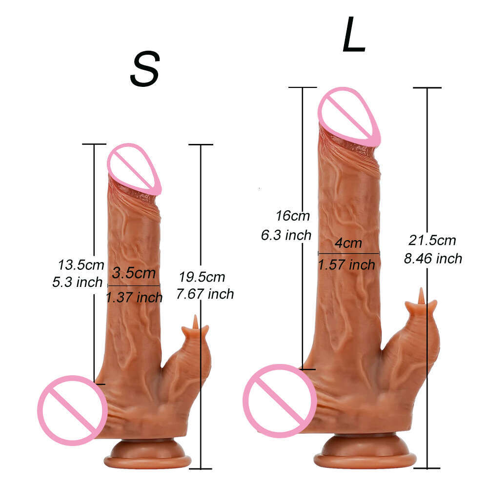 Realistic Dildo Large Realistic Penis Large Anal Dildo Vibrator Sex Toys For Women Ladies Heated Stretchy Sex Super Big Cock