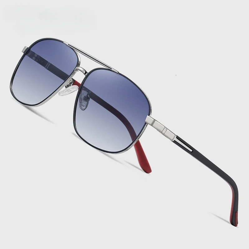 Mens polarized sunglasses metal frame driving travel vacation leisure UV protection sunglasses 241007