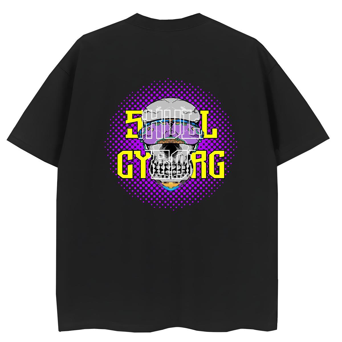 TOP Quality Womens T Shirts 230g Pure Cotton Crew Neck Daily Wear skull Lady T shirt Unisex Customized Tees Shirts