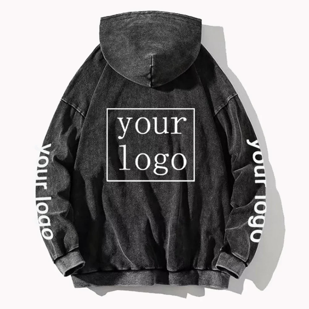 Your Own n Picture Personalized Custom Men Women Text DIY Hoodies Sweatshirt Casual Hoody Clothing Fashion 241011