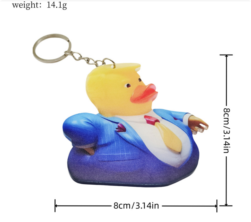Fashion Keychains Women Men Cartoon PVC Bag Charm Key Chain Wallet Coin Purse Lanyard Accessories Keychain