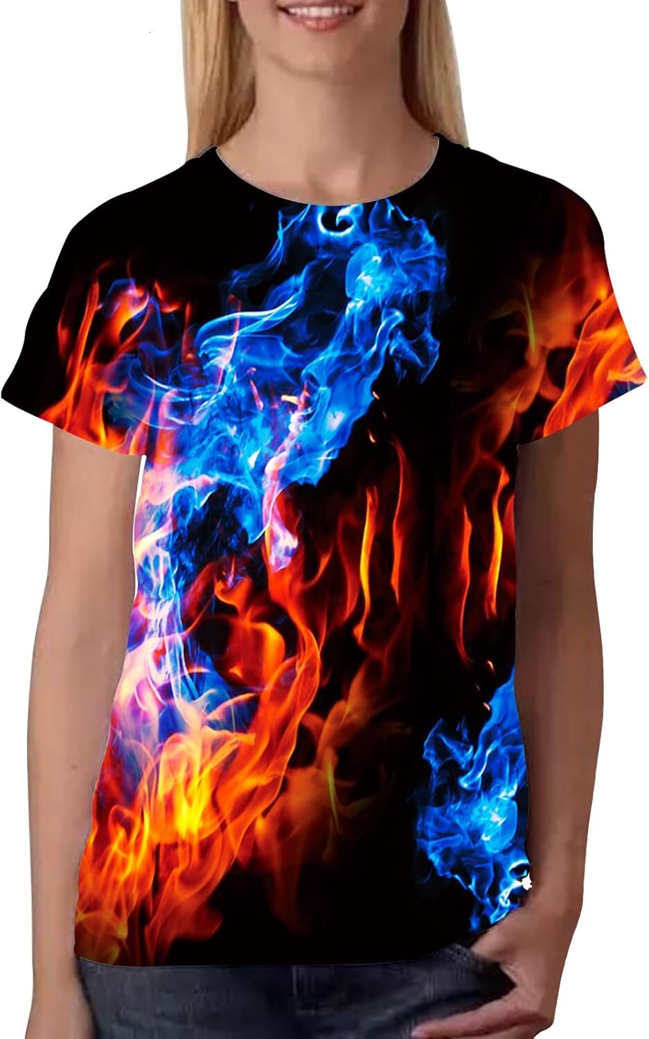 Mens T shirt Unisex Stylish 3D Printed Shirts Short Sleeve Graphic Tops Tees for Men and graphic tee Casual tops summer Trendy Fashion cool