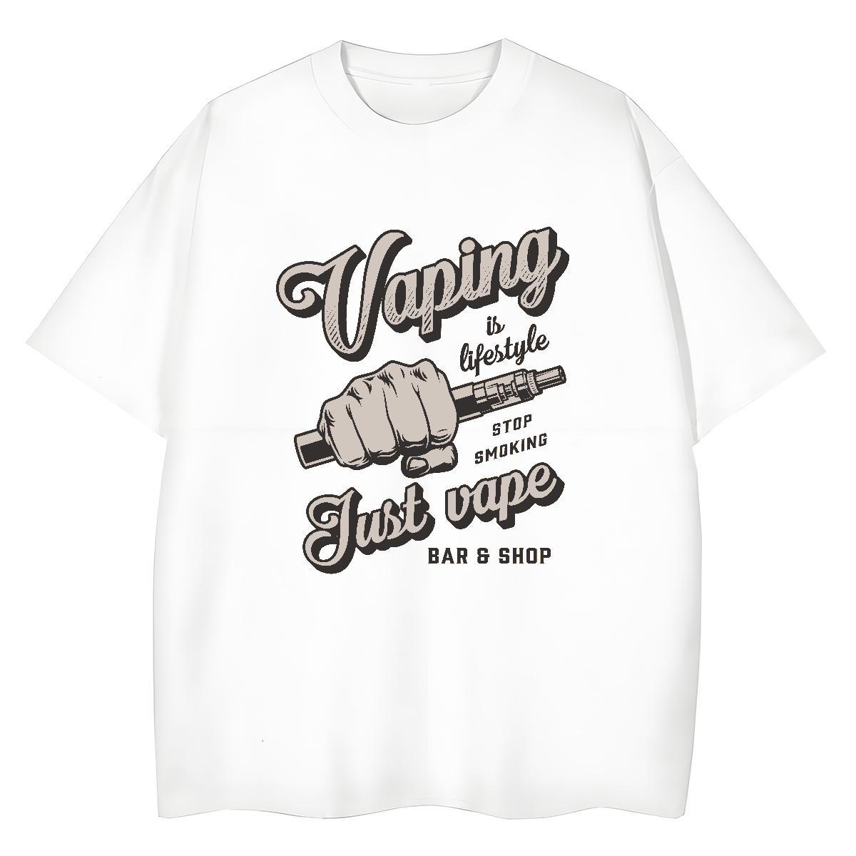 Designer T Shirt For Woman 230g Pure Cotton Crew Neck Outdoor tool Women Tshirts Loose DIY Anime Printed Clothes Shirt