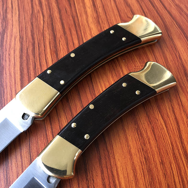 2025 New US Classic Style 110 112 Single Action Pocket Knife 440C Outdoor Hunting Camping Self Defense Survival Folding Knives