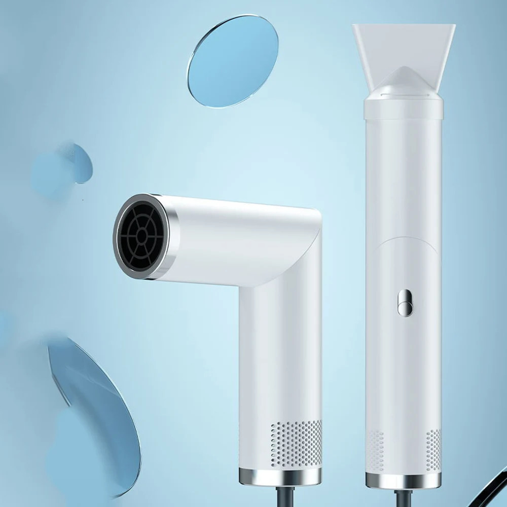 Ionic Hair Dryer Rotary Folding Blow Drier and Cold Wind Hairdryer Quick Dry Hair Care Lightweight Household Hair Dryers 241009