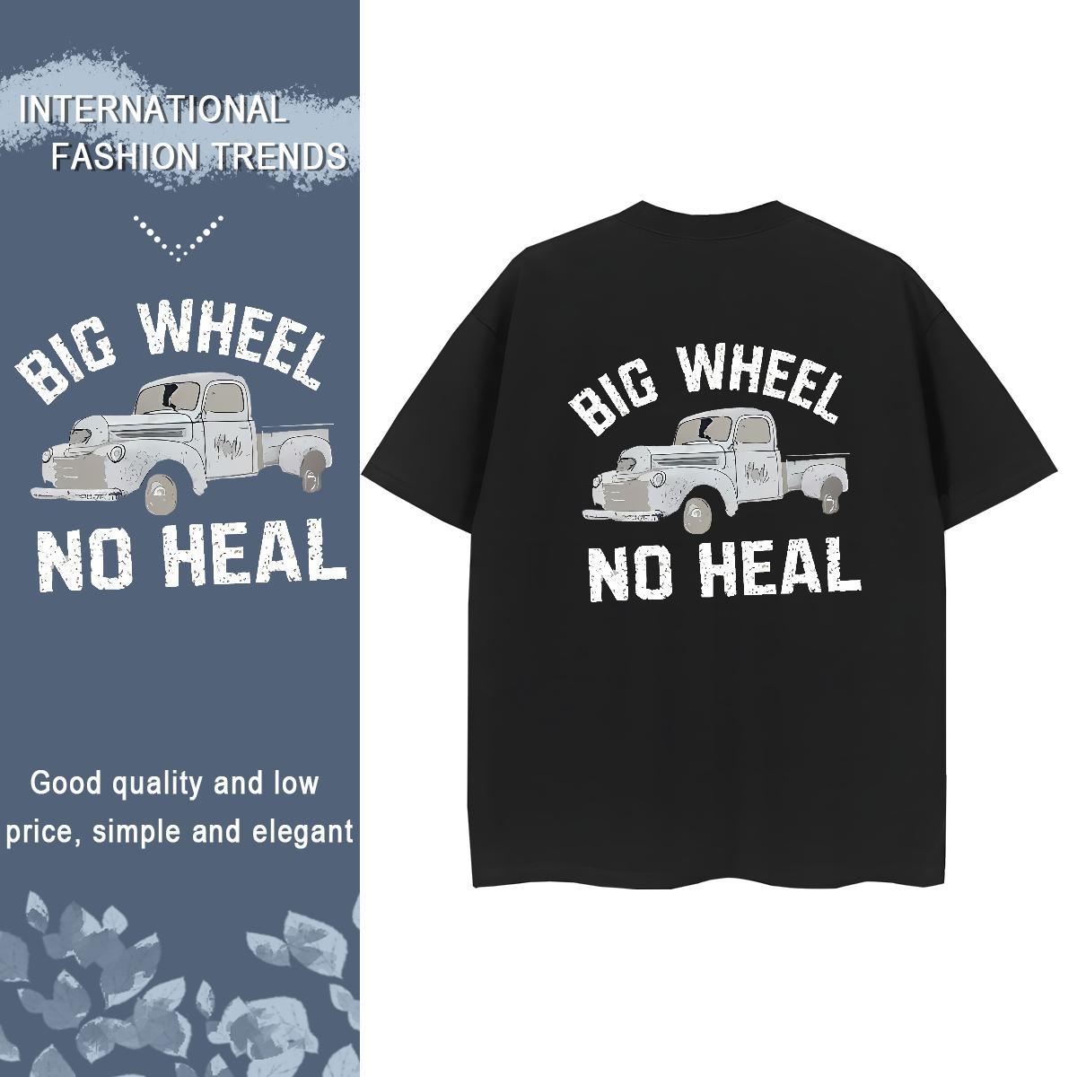 Custom Women T Shirts 230g Pure Cotton Comfortable Street Casual car Women Tees Soft Anime Oversized Tee Shirt