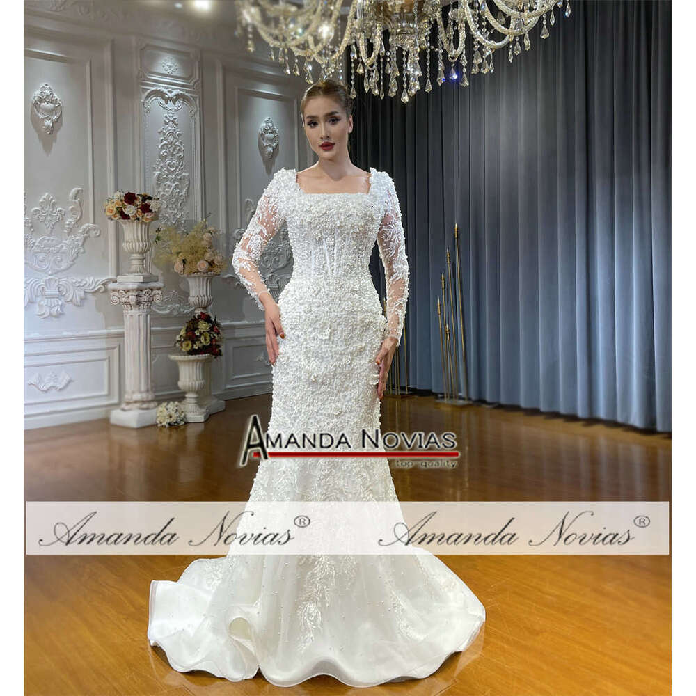 Detachable Skirt 2 in 1 Lace 3D wers Wedding Dress