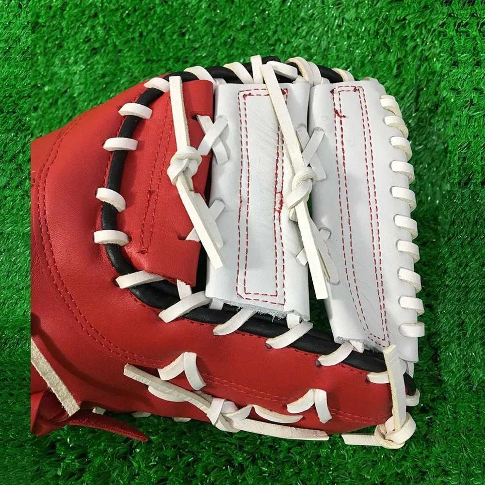 Sports Gloves 13 Inch Baseball glove Batting Full Cowhide Leather First baseman Combat Power For Young Men Adults Left Right Handed softball S2410112