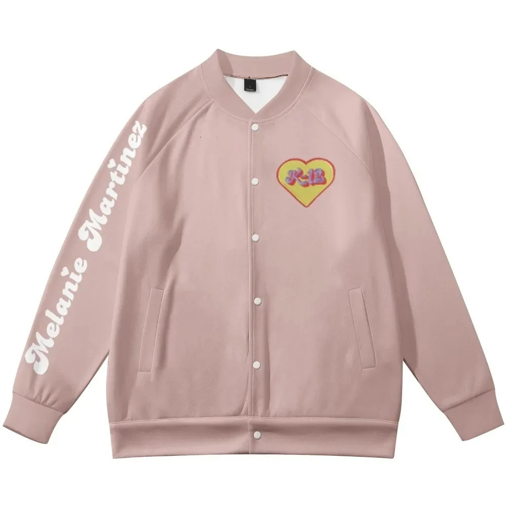 Melanie Martinez Merch lets die together Sports shirts unisex baseball uniforms jackets mens and womens track field fun clothes 241010