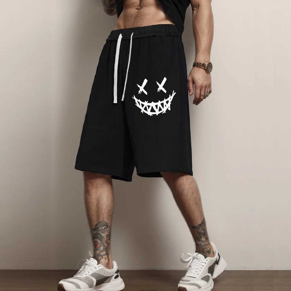 Fashionable mens beach shorts with interesting graphic printing sports sweatpants hip-hop breathable sports casual shorts Breeches W250319