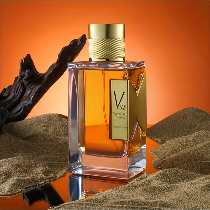 3.38oz men's eau de toilette, fresh and lasting floral perfume, dating and daily life perfume, the perfect gift for him cb