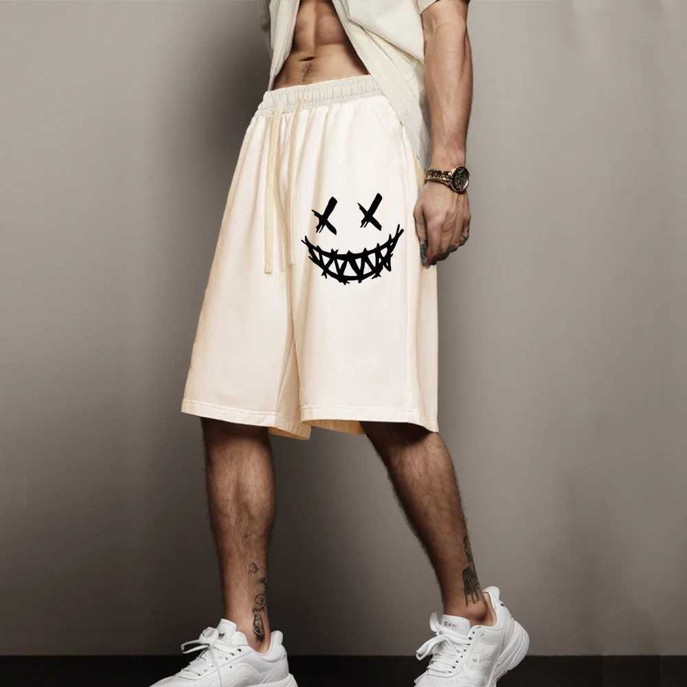 Fashionable mens beach shorts with interesting graphic printing sports sweatpants hip-hop breathable sports casual shorts Breeches W250319
