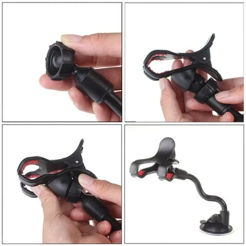 STONEGO Rotating 360 Degree Long Arm Windshield Mount for GPS Universal Car Mobile Phone Holder Stand