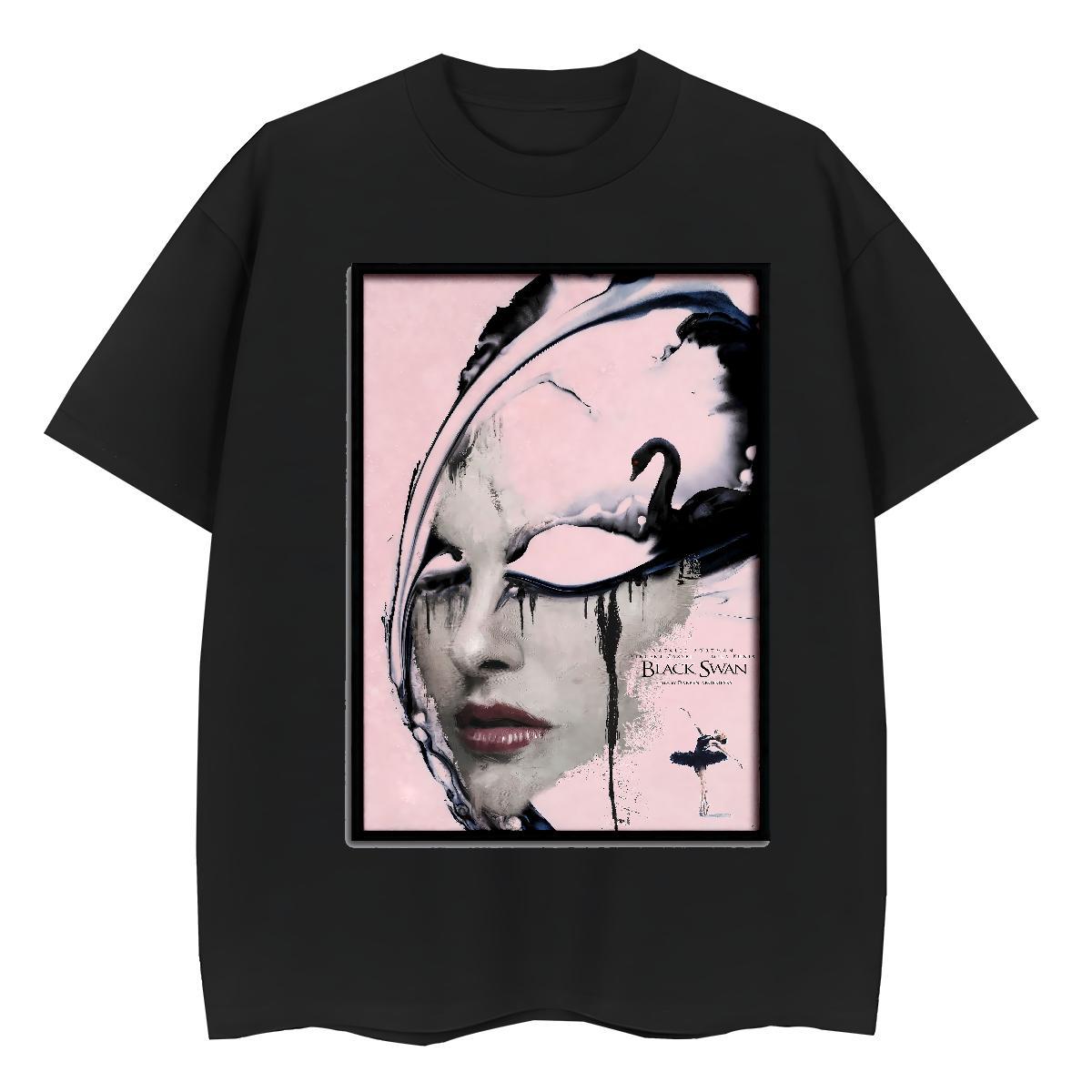 Fashion New T-Shirts for Women 230g Pure Cotton Breathable Sport face Women Tees Free Shipping Graphic Polos