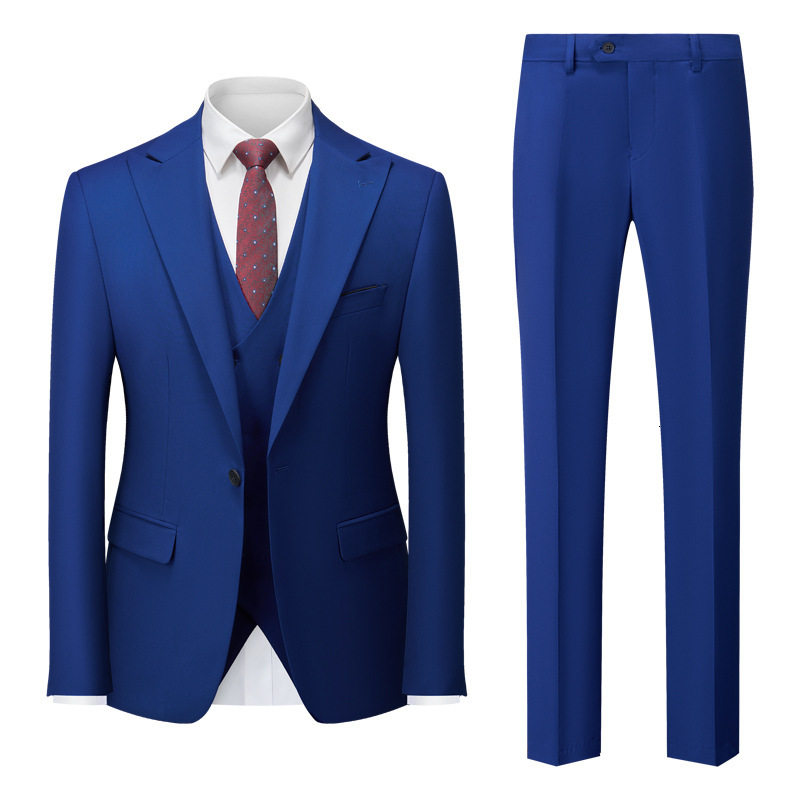 New men's business casual suit, foreign trade cross- wedding groom's formal