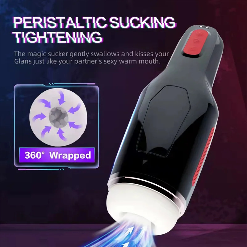 Sex Machine Toy Male Silicone Real Vaginal Oral Pocket Stroke Vibration Adult Masturbation Cup 241009