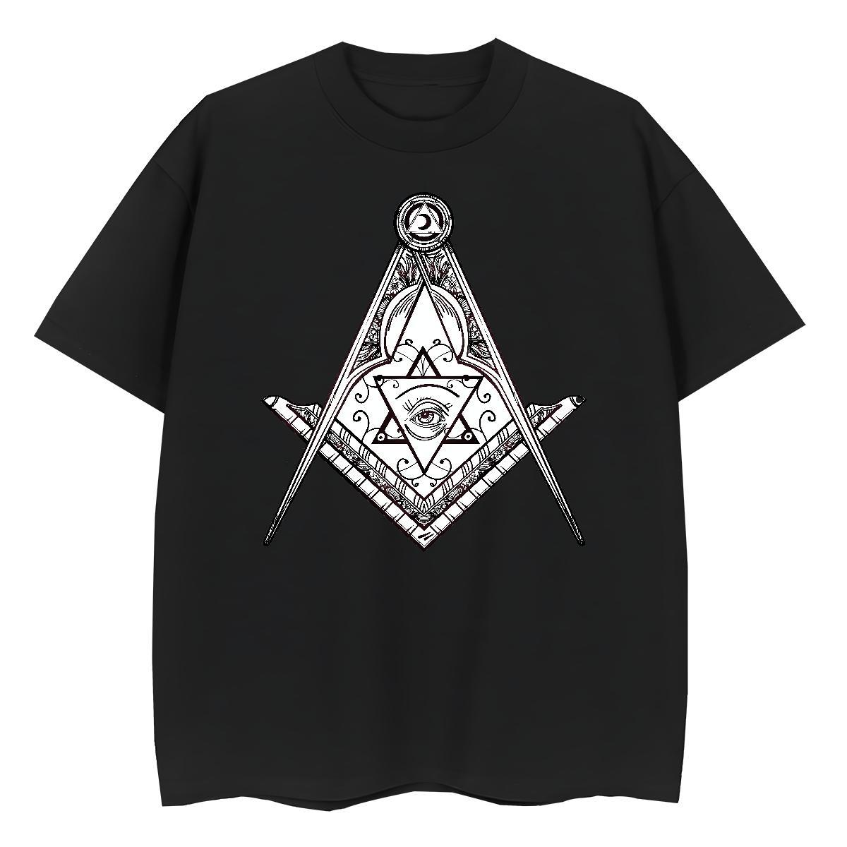 Factory Direct T Shirt For Woman 230g Cotton Breathable Outdoor eye of the devil Unisex Tshirts Lady Oversized L-4XL Polos