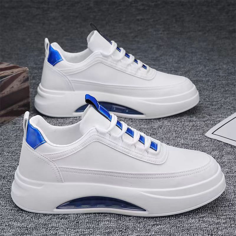 Spring New Trend Versatile Casual Sports Thick Sole Lightweight Anti slip Breathable Trendy Shoes Men's