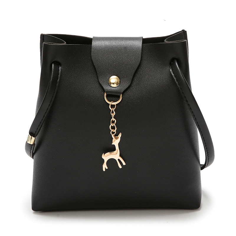 Shoulder Slant PU Bucket New Change Women's Bag
