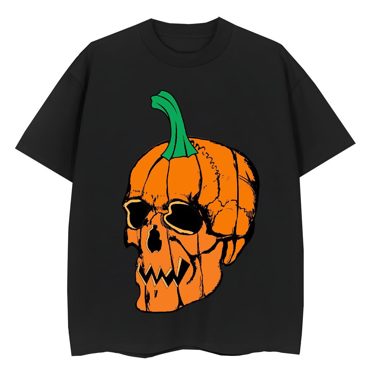 2024 Designer T-Shirts for Women 230g Pure Cotton O Neck Short Sleeves Spring Summer skull Lady T shirt Comfortable DIY Anime Printed Clothes Shirt