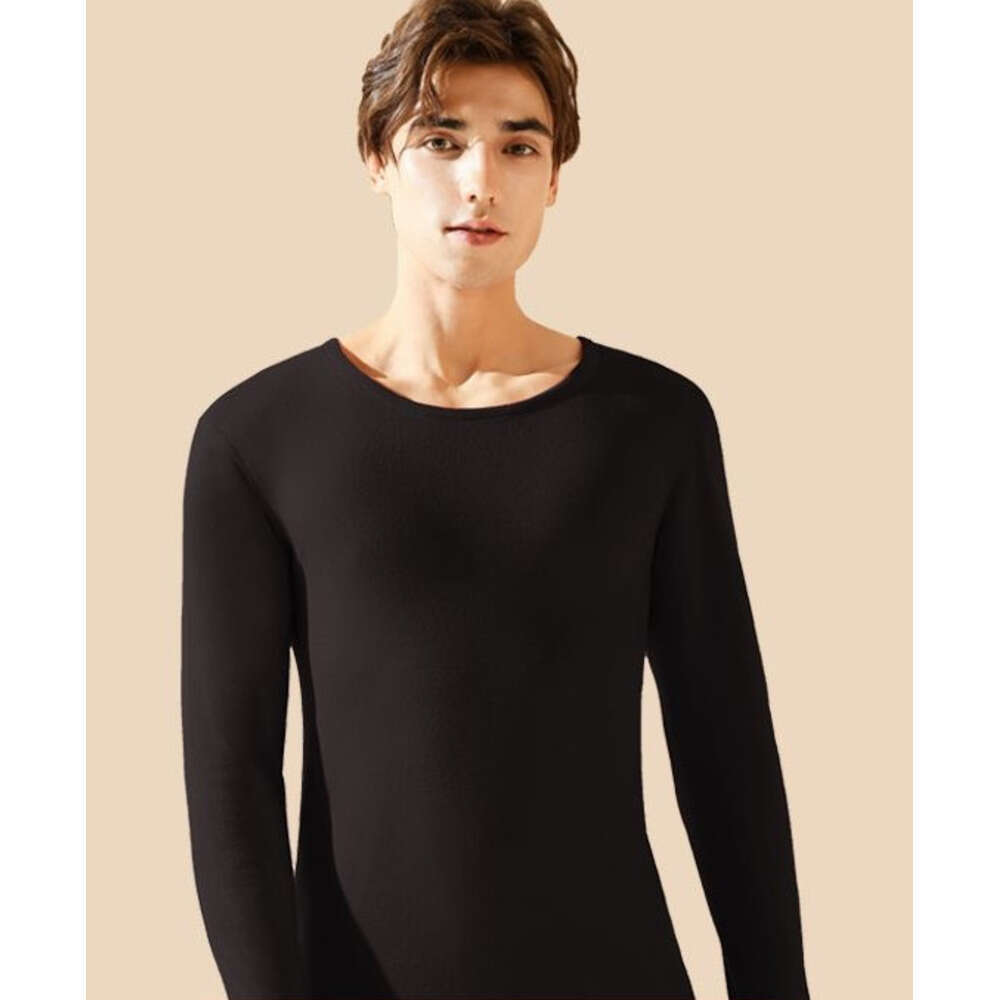 Mink cashmere silk thermal underwear set men women, clothes pants for couples, autumn and winter