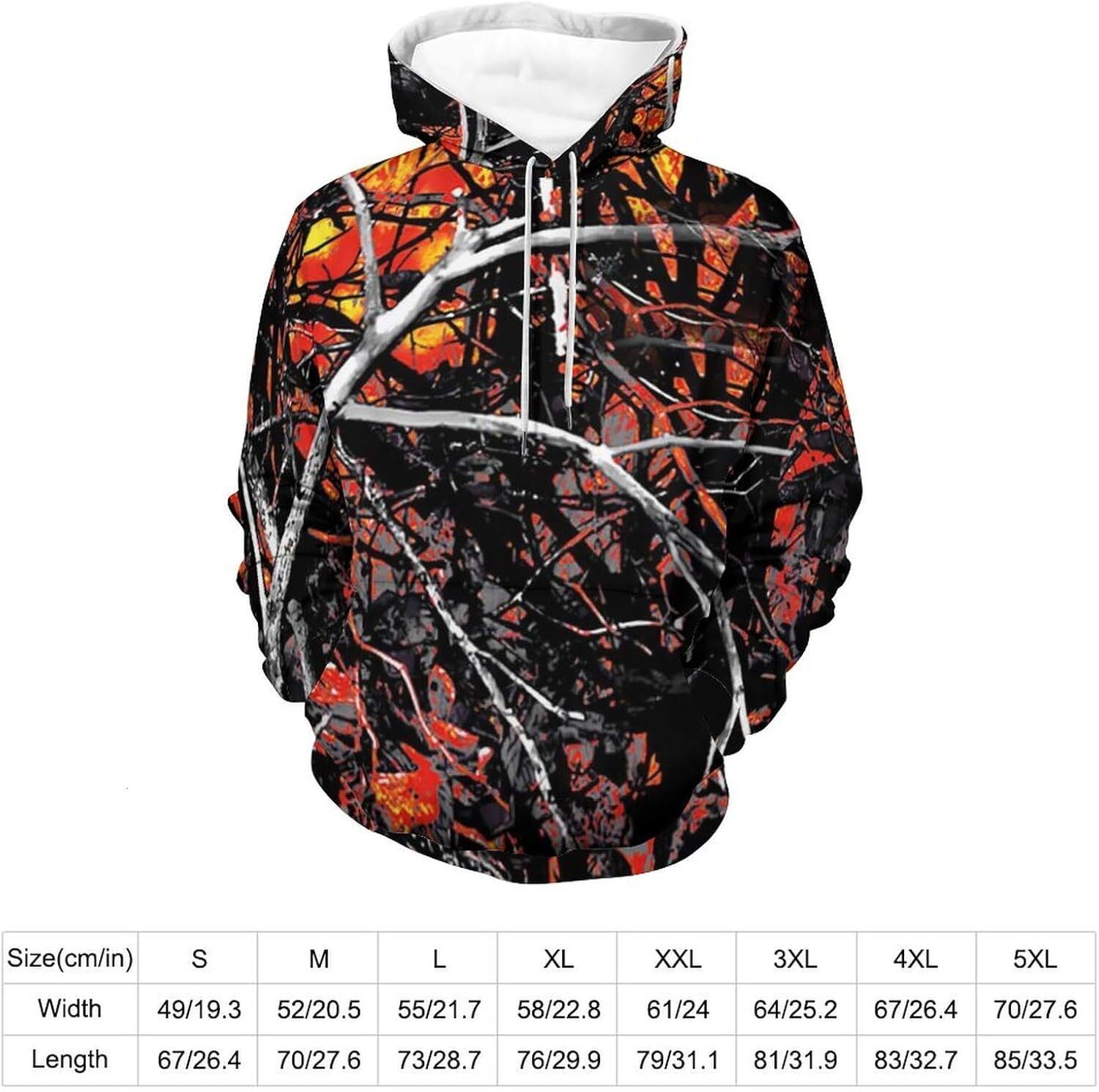 Hoodie for Mens Womens Mens Camo Hoodie Sweatshirt Fall Fashion Drawstring Casual Long Sleeve Pullover Camouflage Costume Graphic keep warm