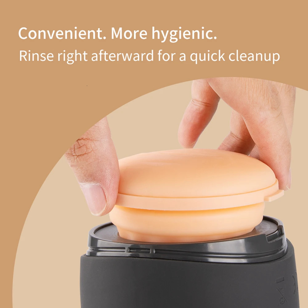 Upgrade anal vaginal soft TPR and replace penis sheath for Otouch Airturn 3 Masturbator Sexmachine 241009