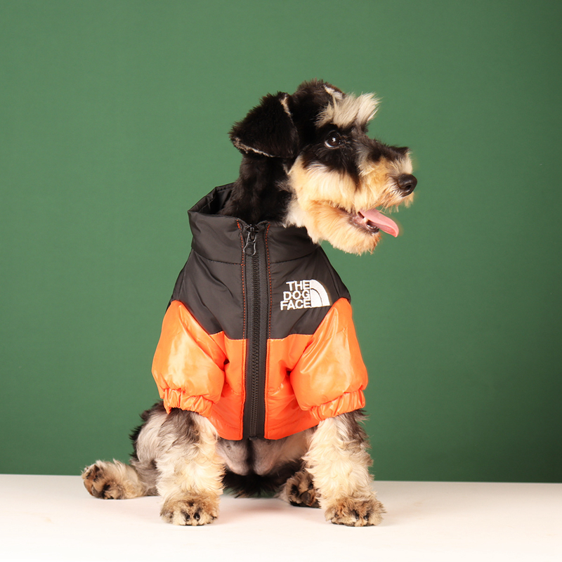 The Dog Face Dog Coats Designer Dog Apparel Waterproof Dog Hoodie, Dog Winter Clothes for Small Medium Dogs, Premium Windproof Dog Snow Jacket Perfect