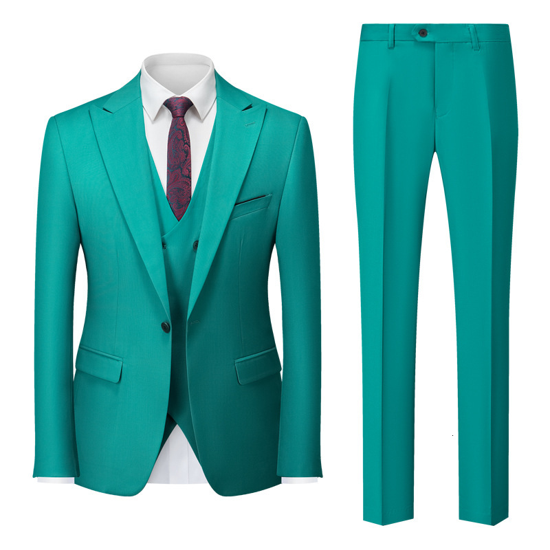 New men's business casual suit, foreign trade cross- wedding groom's formal