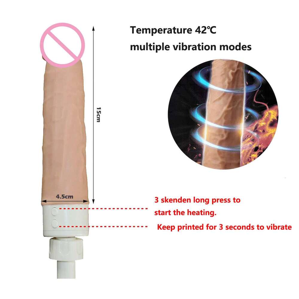 Automatic Heat Sex Machine with Dildo Attachments Sex Toys for Women and Men Thrust Love Machine Fucck Machine Masturbation Tool