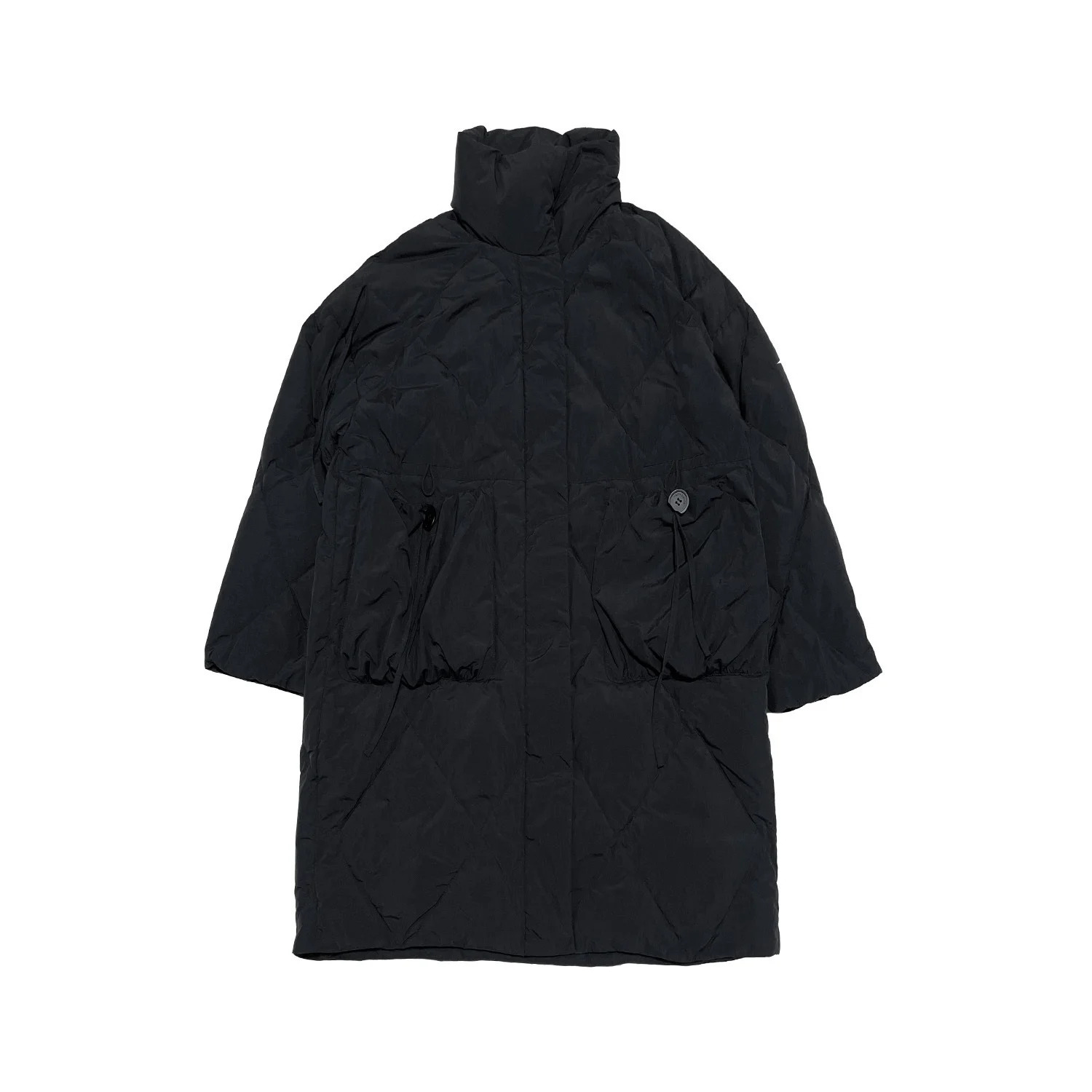 UMI MAO Yamamoto dark jacket niche large pocket button down jacket thick and warm 90 white duck down jacket Y2K 241009