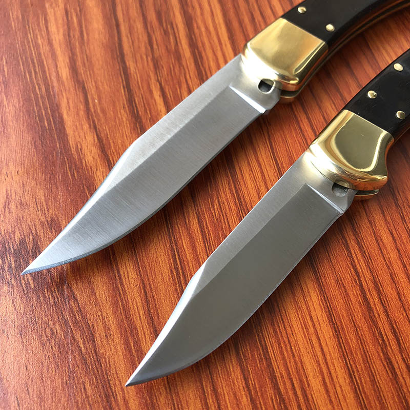 2025 New US Classic Style 110 112 Single Action Pocket Knife 440C Outdoor Hunting Camping Self Defense Survival Folding Knives