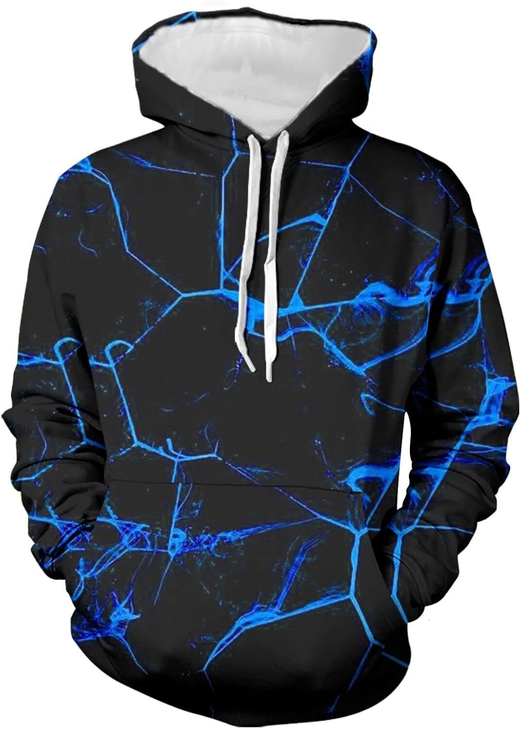 Hoodie for Mens Womens Mens Hoodie Fashion Long Sleeve 3D Tie Dye Zip Up Sweatshirts Plus Size Pullover with Hood Fall Winter Hoodies Graphic keep war