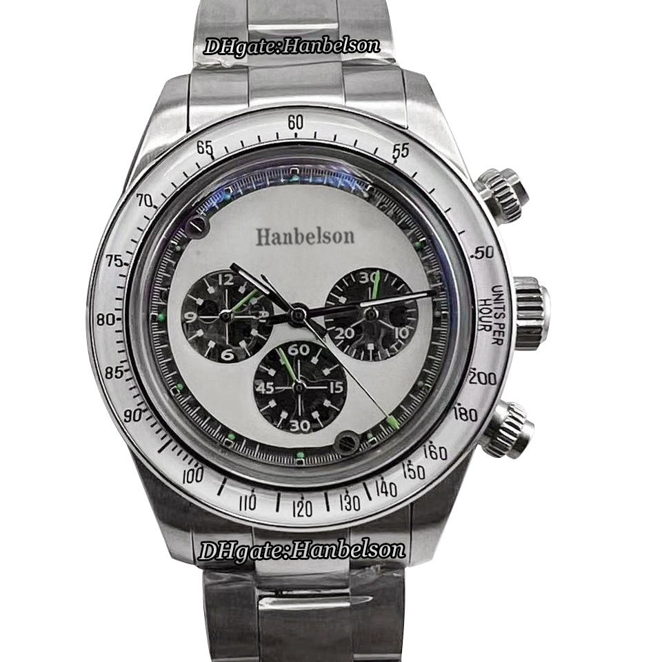 Automatic Mens Watch Noctilucent Skeleton Dial Light in the dark Bezel Wristwatch Silver Stainless Steel Case 39mm