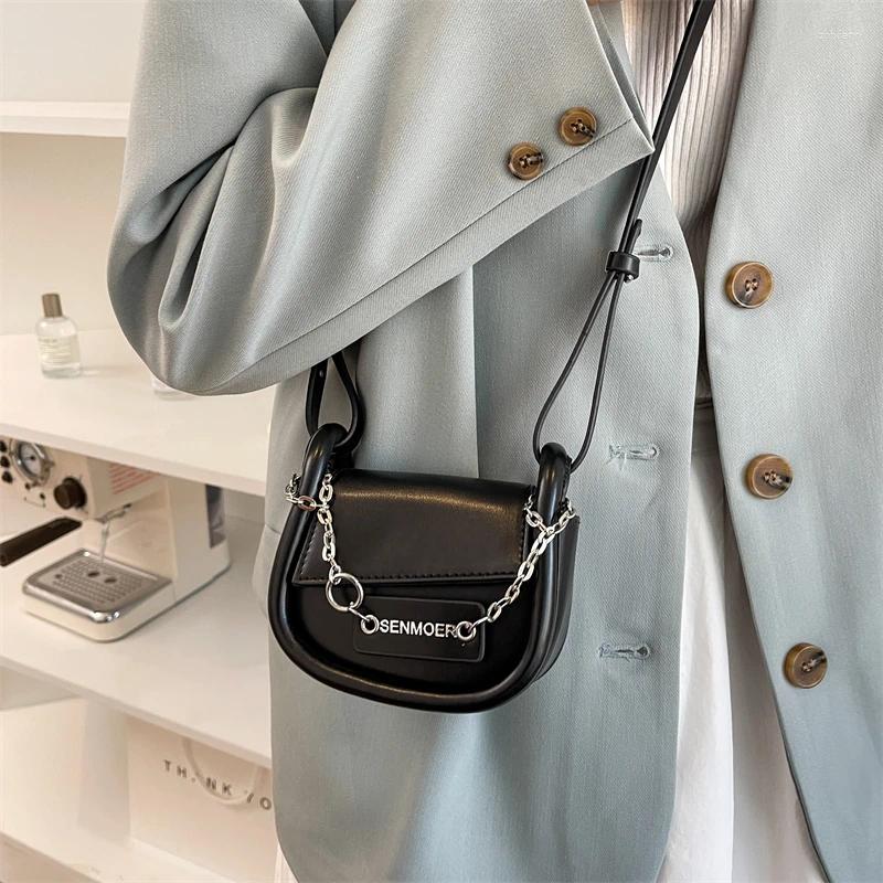 Shoulder Bags Designer Chain Tag Bag Women'S Simple Green Pu Handbag Woman Fashion Casual Leather Mini Female Crossbody e8ee