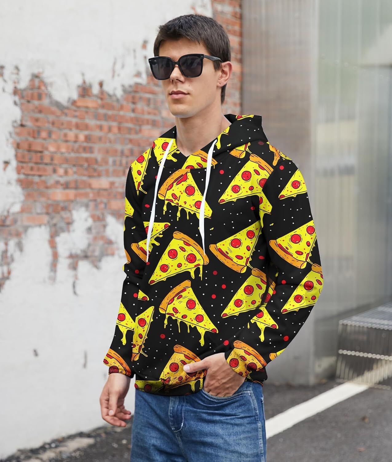 Hoodie for Mens Womens 3D Novelty Hoodies Pullover Sweatshirt Graphic Print With Pockets Graphic Hoodies sweatshirt keep warm