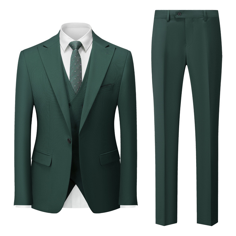 New men's business casual suit, foreign trade cross- wedding groom's formal