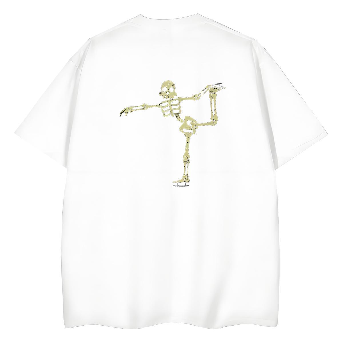 Classic Woman T Shirts 230g Pure Cotton Comfortable Street Wear halloween Woman Tshirt Female Cartoon Anime Clothes Shirt
