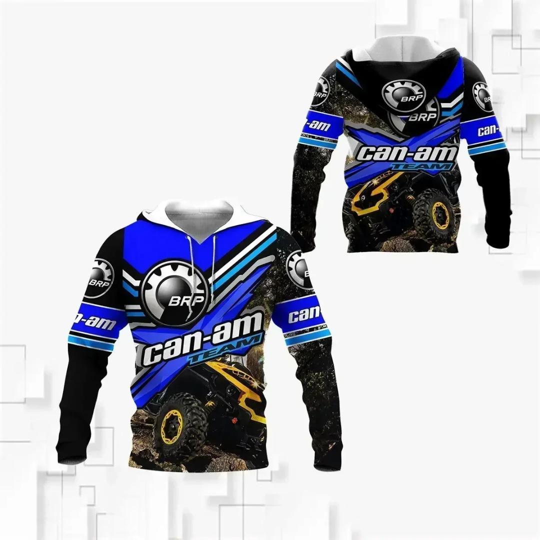 Brp Can-am 3DPrint Newest Off-road Racing Car Unique Men/Women Cozy Harajuku Casual Streetwear Hoodies/Zip/Sweatshirt Style -